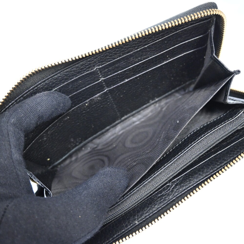 Auth Gucci Gg Marmont Round Zipper Long #196282G32B - Picture 11 of 15